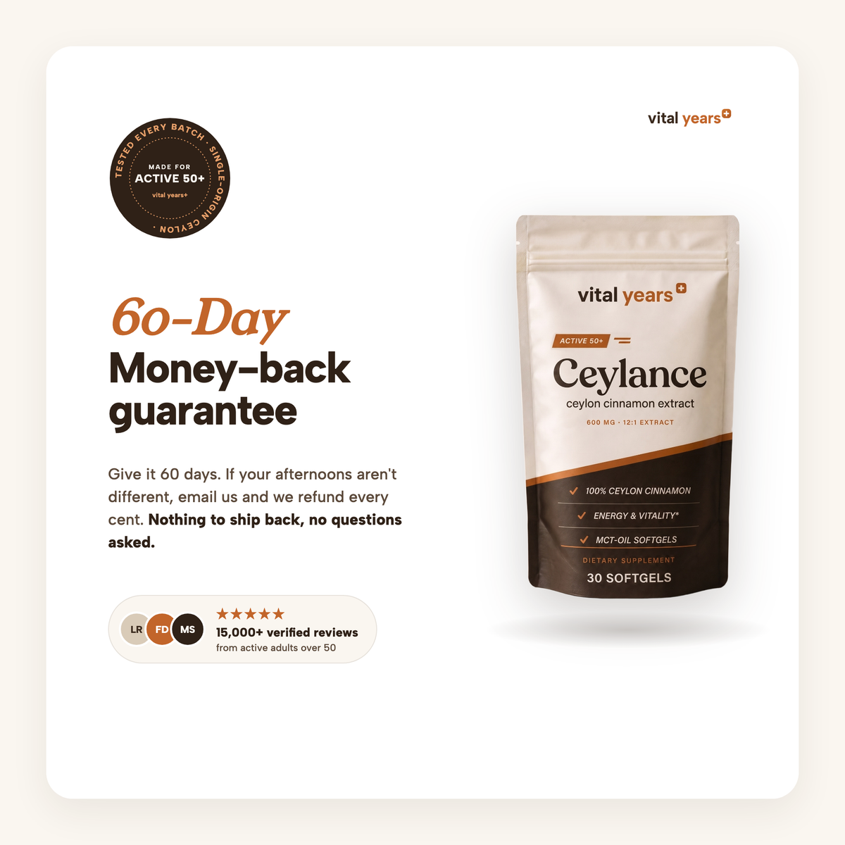 60-day money-back guarantee